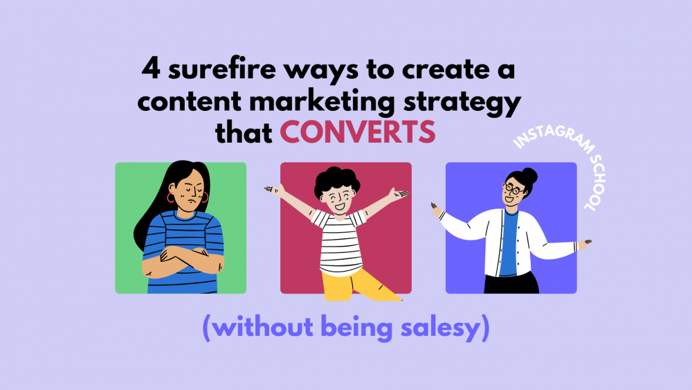 make money as content creator, instagram strategy that converts boost sales product or services