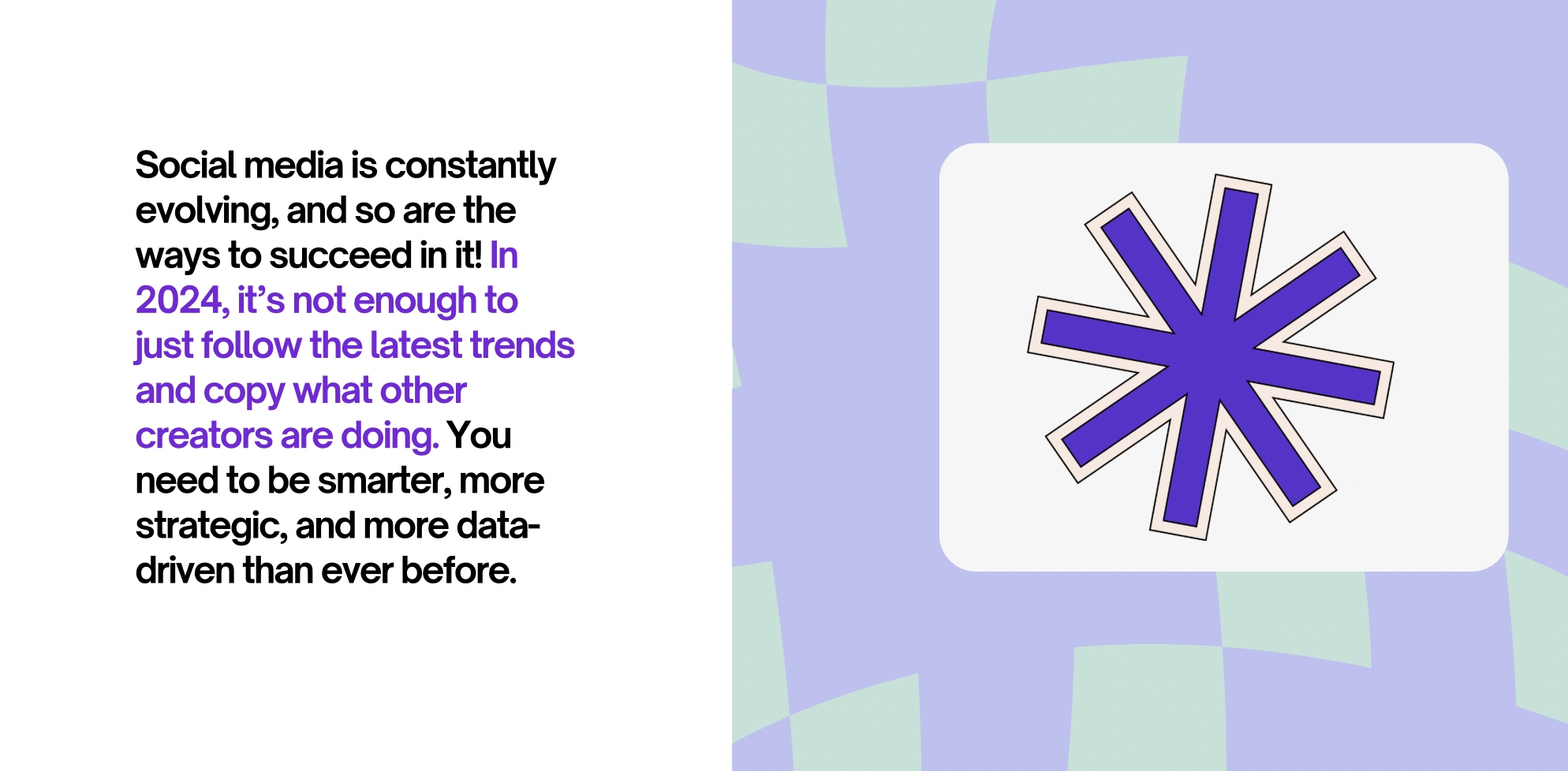 Social Media Trends in 2024 discussing what's trending on social media right now - infographic with social media trends opinion